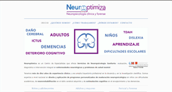 Desktop Screenshot of neuroptimiza.com