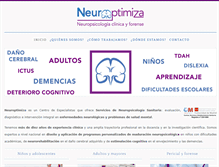 Tablet Screenshot of neuroptimiza.com